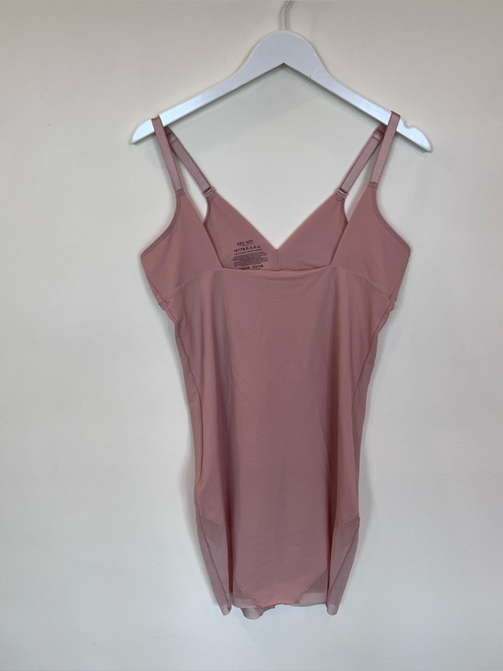 Red Hot Spanx Open Bust Shaping Slip Shape Wear Womens Plus Size 1X